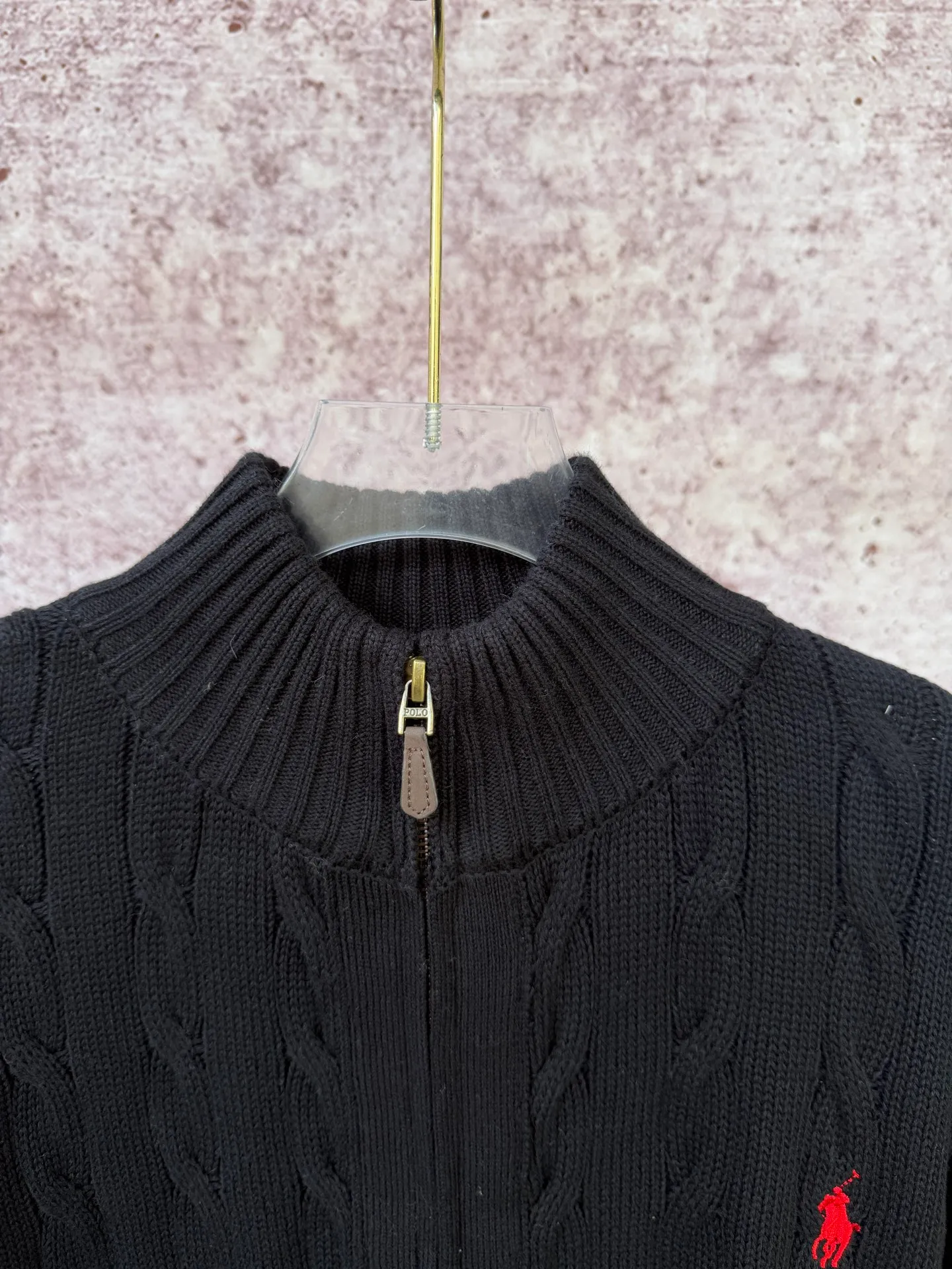 P260 Ralph Lauren's new autumn full-zip sweater jacket, the same style for men and women, can be worn as an inner layer or as a jacket, original pure cotton washed yarn, customized hardware accessories, original exquisite pony logo embroidery, fine workmanship, recommended hot product